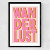 Wanderlust Medium Black Frame