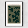 Piante Invernali Green Narrow Black Frame