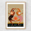 Sisters Narrow Oak Frame