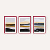 Peaceful Calm of Evening Triptych