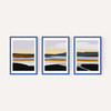 Peaceful Calm of Evening Triptych