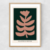 Plantes d'Hiver Green Narrow Oak Frame