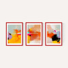 Yellow Blush Triptych