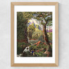 Morenia Poppigiana Wide Oak Frame
