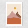 Acrylic Landscape II Unframed Print