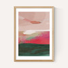 Green and Pink Abstract II