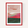 Green and Pink Abstract II