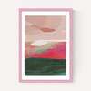 Green and Pink Abstract II