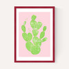 Linocut Cacti