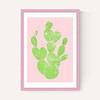 Linocut Cacti