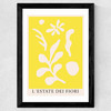 L'Estate dei Fiori Wide Black Frame