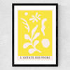 L'Estate dei Fiori Medium Black Frame