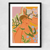 Flourish by Arty Guava Medium Black Frame