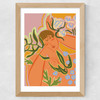 Flourish by Arty Guava Wide Oak Frame