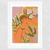 Flourish by Arty Guava Wide White Frame