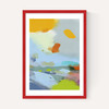 Red Poppies Field Abstract II