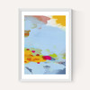 Red Poppies Field Abstract I