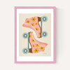 Blush/Mint Retro Rollerskates