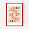 Blush/Mint Retro Rollerskates