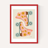 Blush/Mint Retro Rollerskates