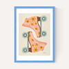 Blush/Mint Retro Rollerskates
