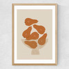 Pear Bowl Medium Oak Frame