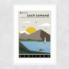 Loch Lomond Narrow White Frame