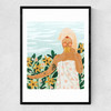 Earl Grey Narrow Black Frame