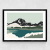 Tetons Mount Moran Medium Black Frame