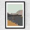 Fly Fisherman Medium Black Frame