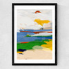 Summer I Medium Black Frame