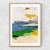 Summer I Narrow Oak Frame