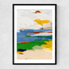 Summer I Narrow Black Frame