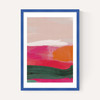 Green and Pink Abstract III