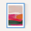 Green and Pink Abstract III