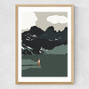 Alpine Tarn Hiker Medium Oak Frame