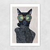 Fashion Cat Unframed Print