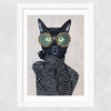 Fashion Cat Wide White Frame