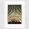 New Aurora Sunset Wide White Frame
