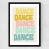 Dance by apricot+birch Medium Black Frame
