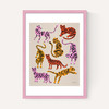 Pink Yellow Tiger
