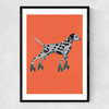 Dalmatian With Rollerskates