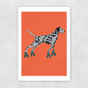 Dalmatian With Rollerskates