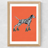 Dalmatian With Rollerskates