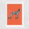 Dalmatian With Rollerskates