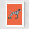 Dalmatian With Rollerskates