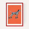 Dalmatian With Rollerskates