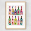 Champagne by Cat Coquillette Medium Oak Frame