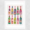 Champagne by Cat Coquillette Wide White Frame