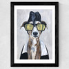 Greyhound Rock Wide Black Frame